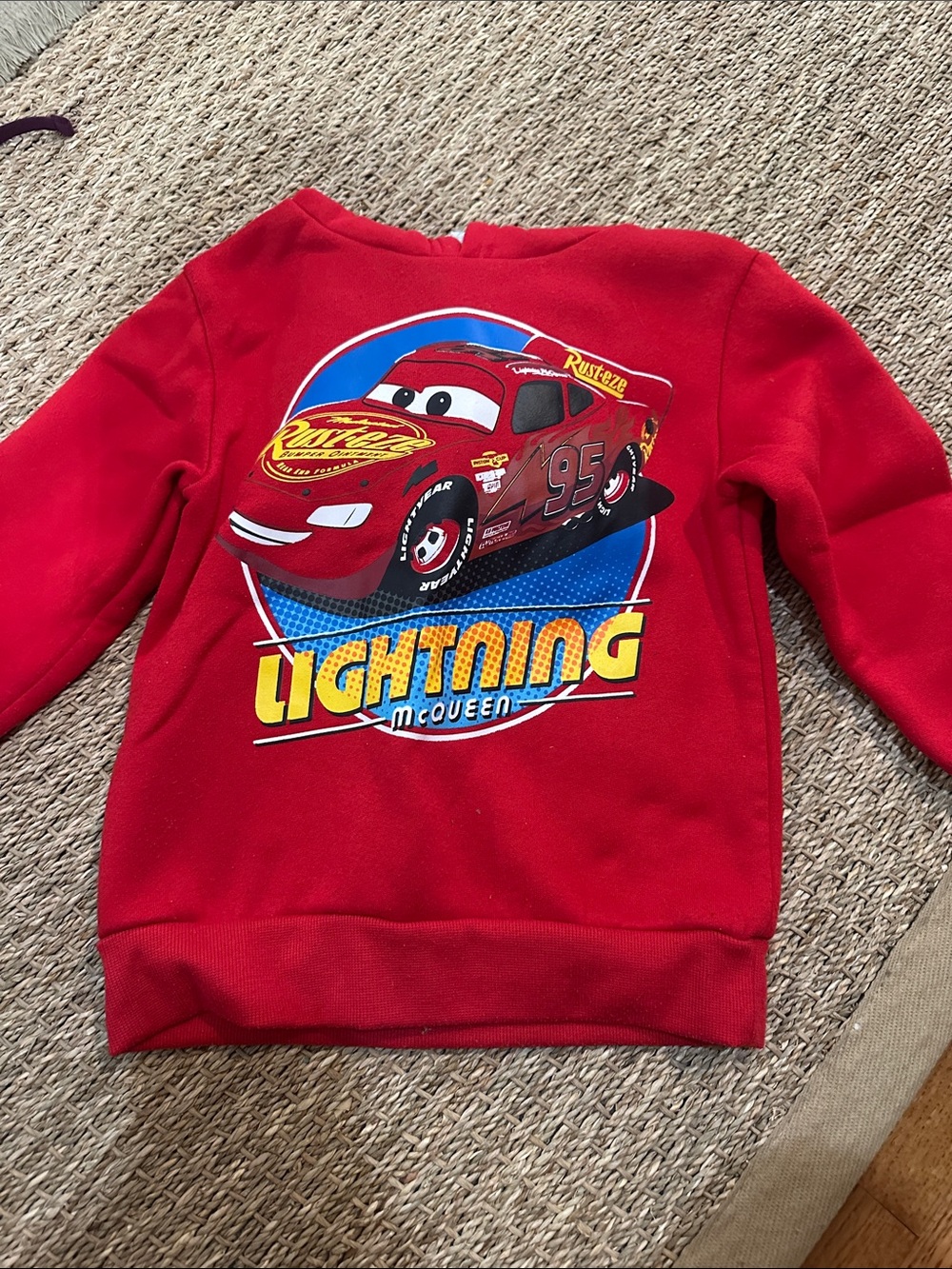 Disney Red Lightning McQueen Pullover Sweatshirt